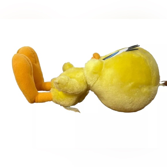 Tweety Bird 13” Plush Looney Tunes Six Flags Theme Parks Warner Bros Yellow READ - Picture 2 of 13
